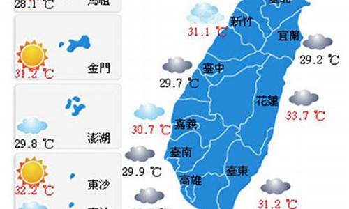 台湾天气预报15天查询