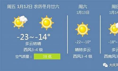 大庆天气预报查询30天_大庆天气预报查询30天准确